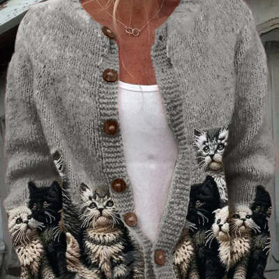 Novara 3D Knit Cardigan