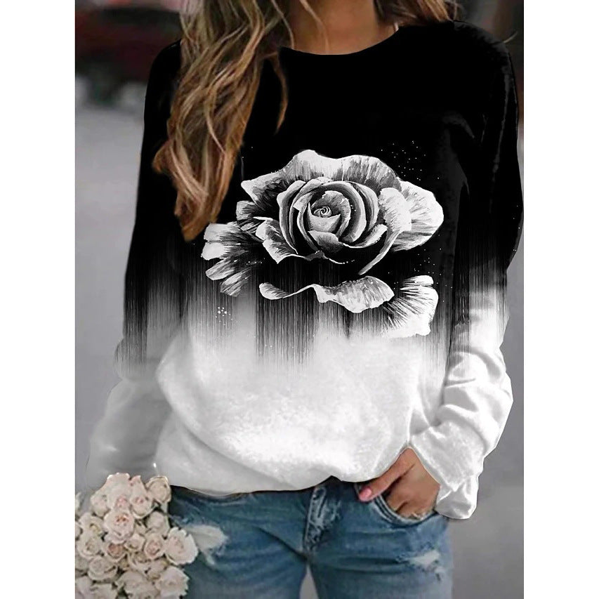 MeadowView Floral Pullover