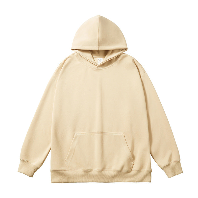 300g Composite Milk Silk Pullover Hooded Sweater