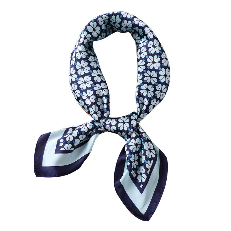 Fashion Love Clover Silk Scarf For Women