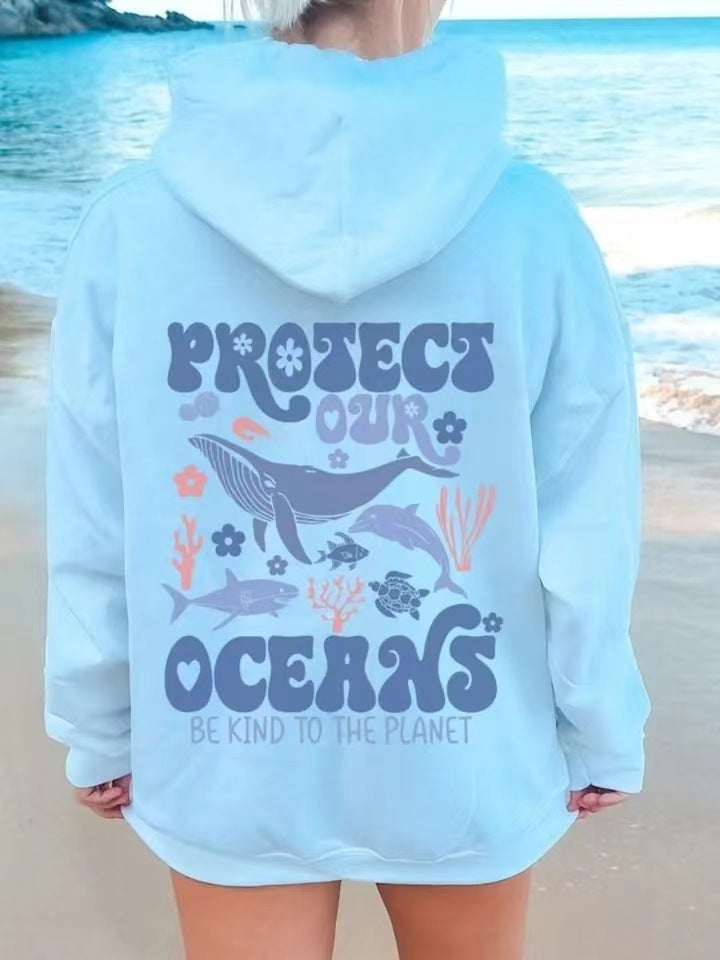 OceanRespect Graphic Hoodie
