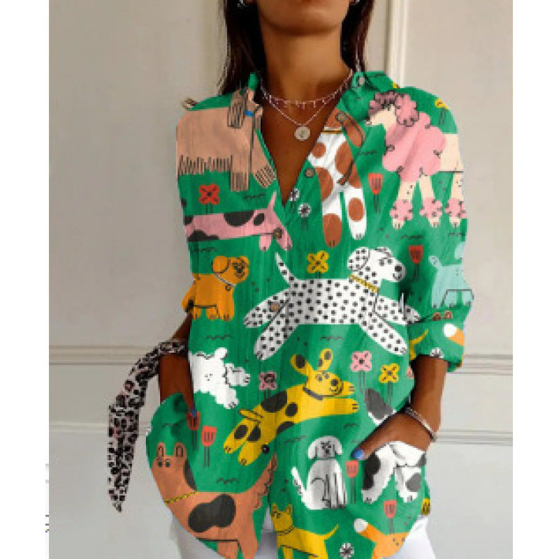 The PetalMuse 3D Floral Shirt