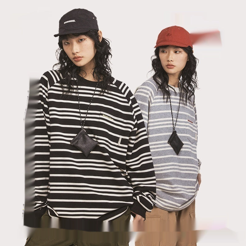 StripeBond Unisex Sweater