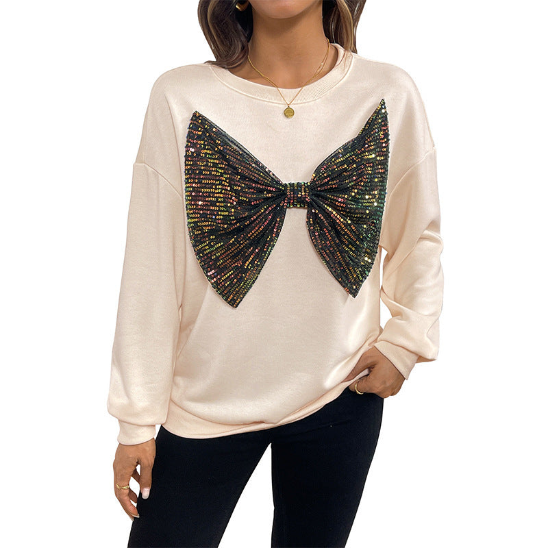 GlimmerBow Crew Pullover
