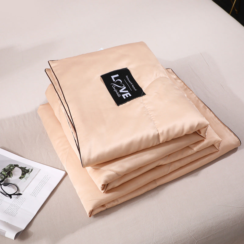 Washed Silk Summer Quilt Ice Silk Single Double
