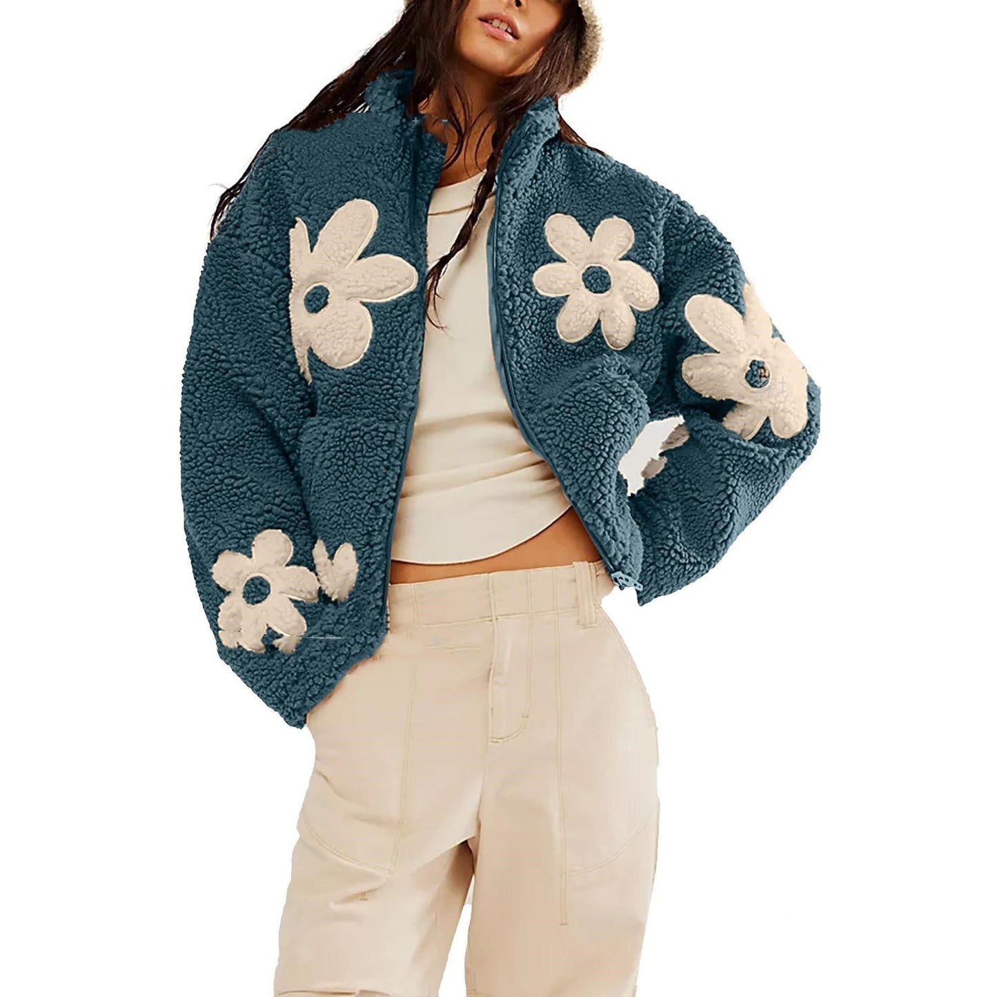 Luvienne Lamb Wool Coat