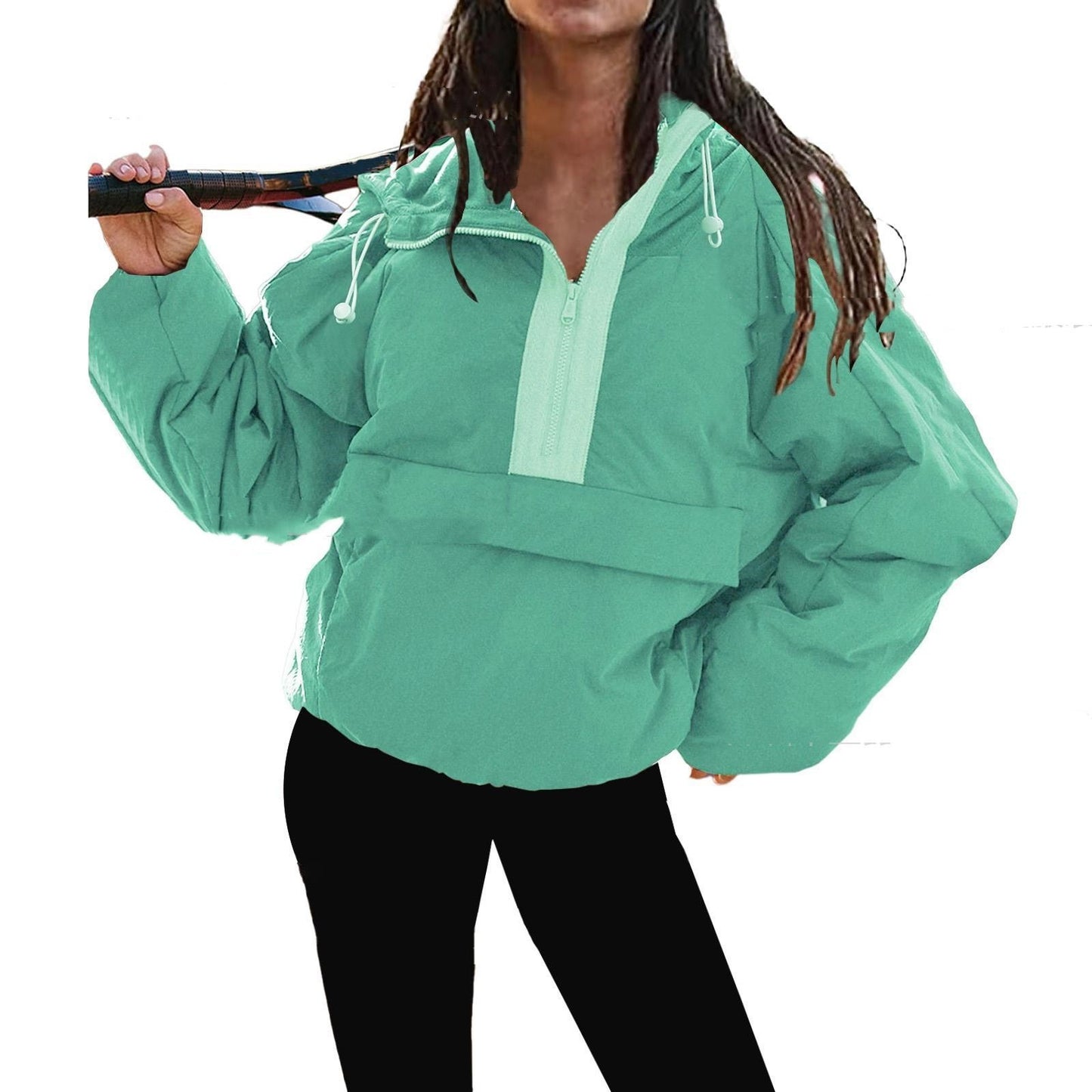 UtilityEdge Contrast Hoodie