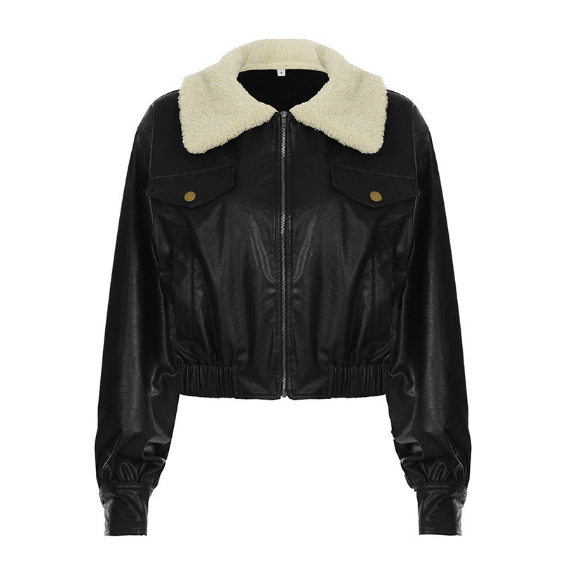 VintageValor Leather Jacket