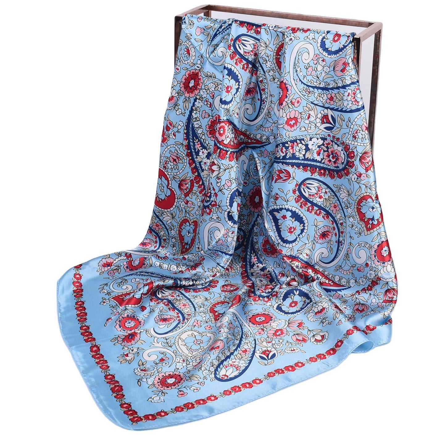 Cashew Printed Silk Scarf Xinjiang Large Kerchief
