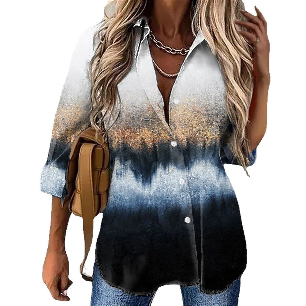Vernara Bloom Lapel Shirt