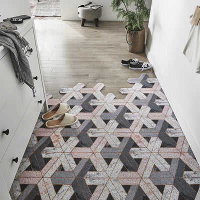 Entry Door Silk Ring Foot Mat PVC Household Carpet Doormat
