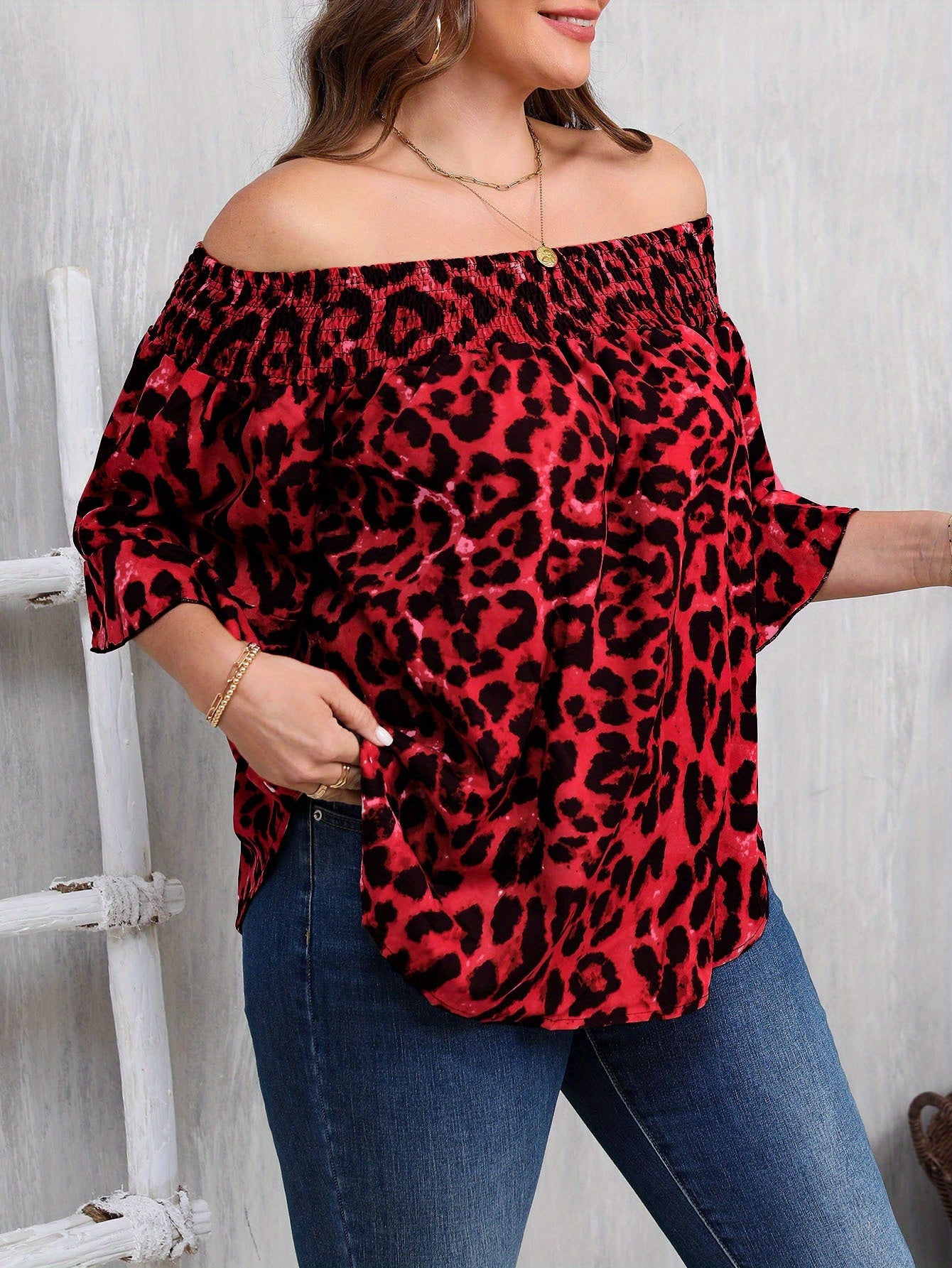 WildÉlan RuffleBlouse