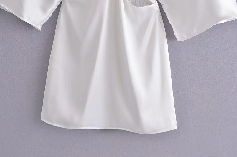 New Silk Satin Texture Dress