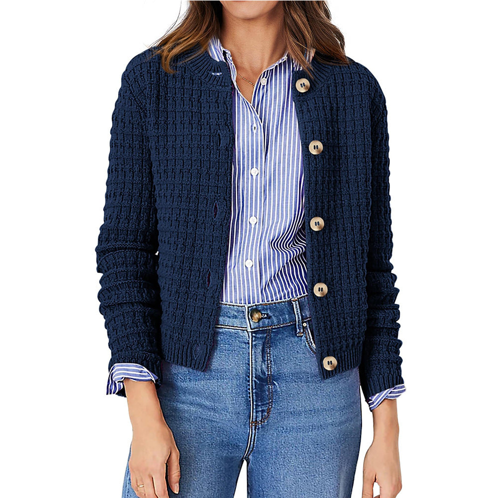 Commutelle Knit Drape Cardigan