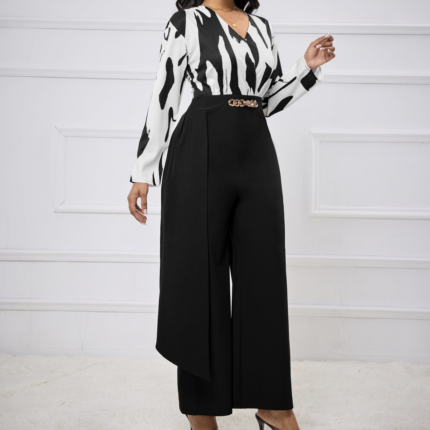 Verena Bloom Cinched Jumpsuit