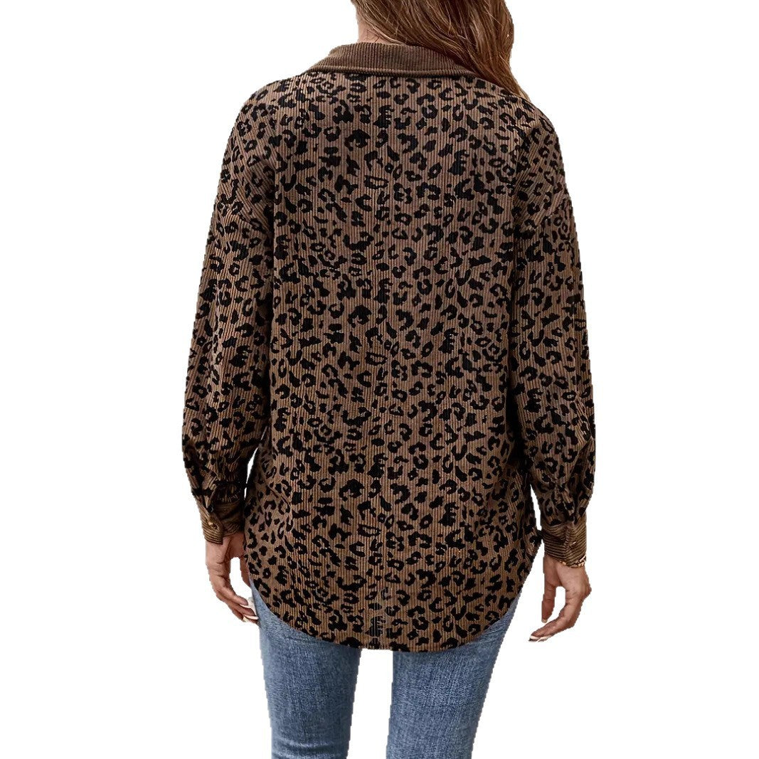 Savanna Luxe Corduroy Coat