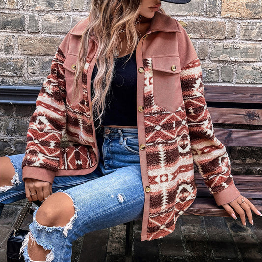 Lorena Plush Drop Coat