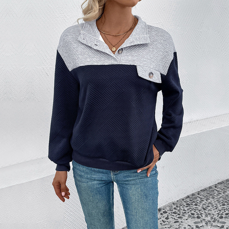 ChromaCollar Knit Sweater