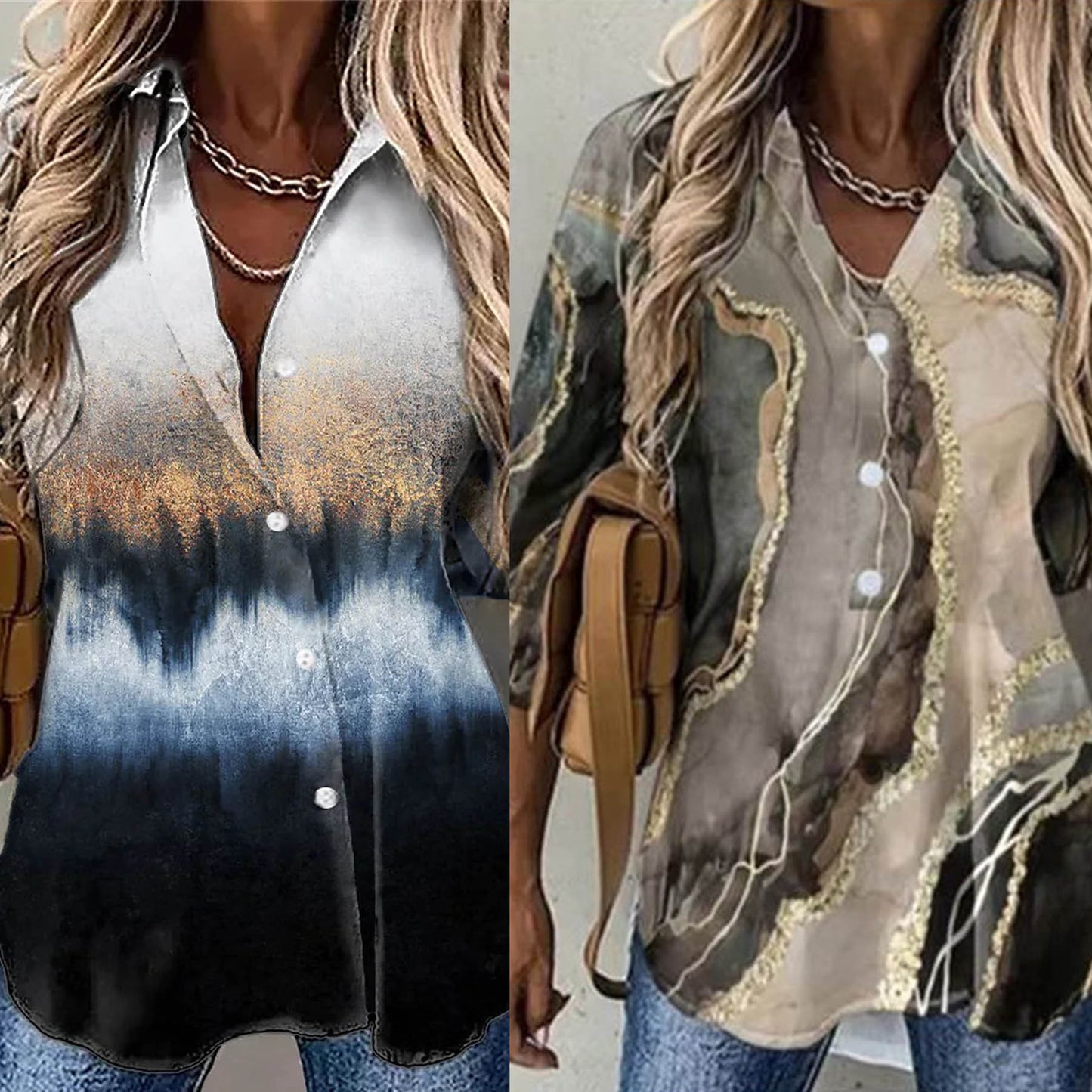 Vernara Bloom Lapel Shirt