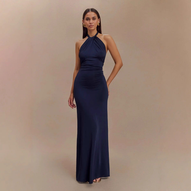 Selvessa Curve Halter Dress
