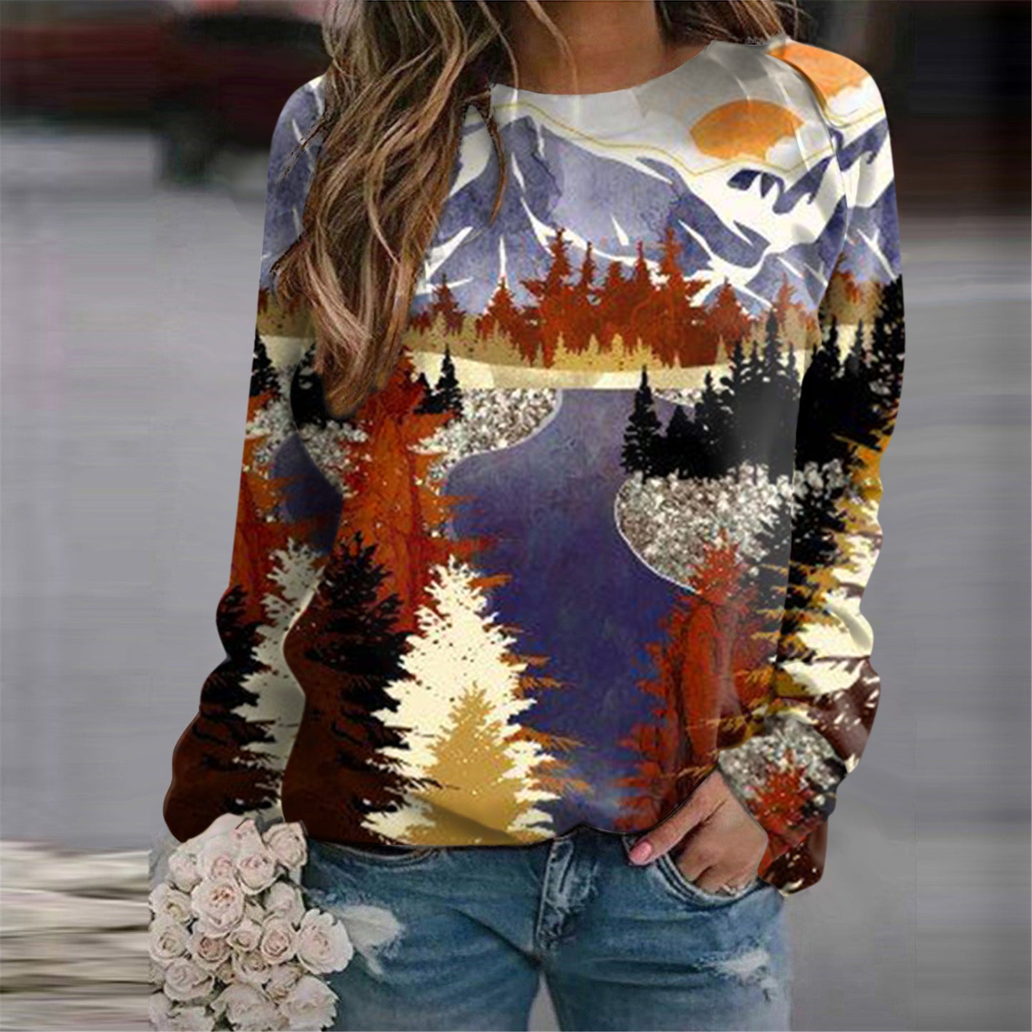 DepthWeave 3D Knit Sweater