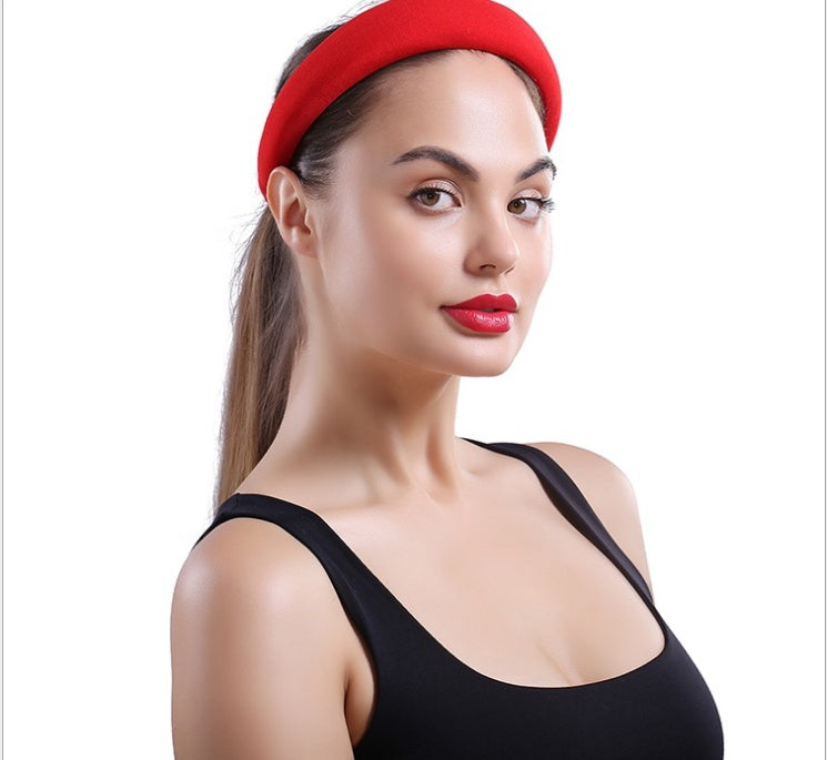 Charming Personality Milk Silk Hair Accessories Sponge Ring Solid Color Hair Band