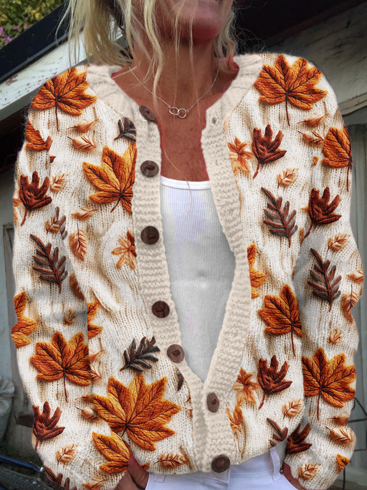 Novara 3D Knit Cardigan