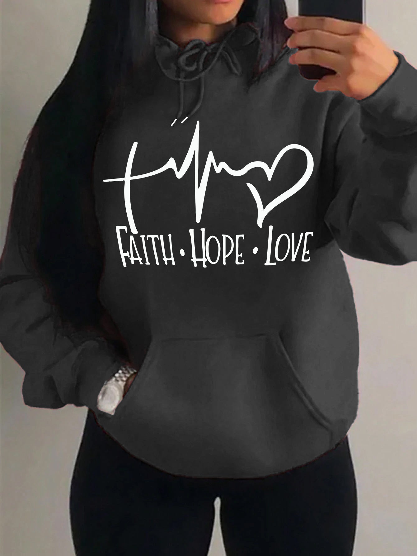 Trinity Grace Graphic Hoodie