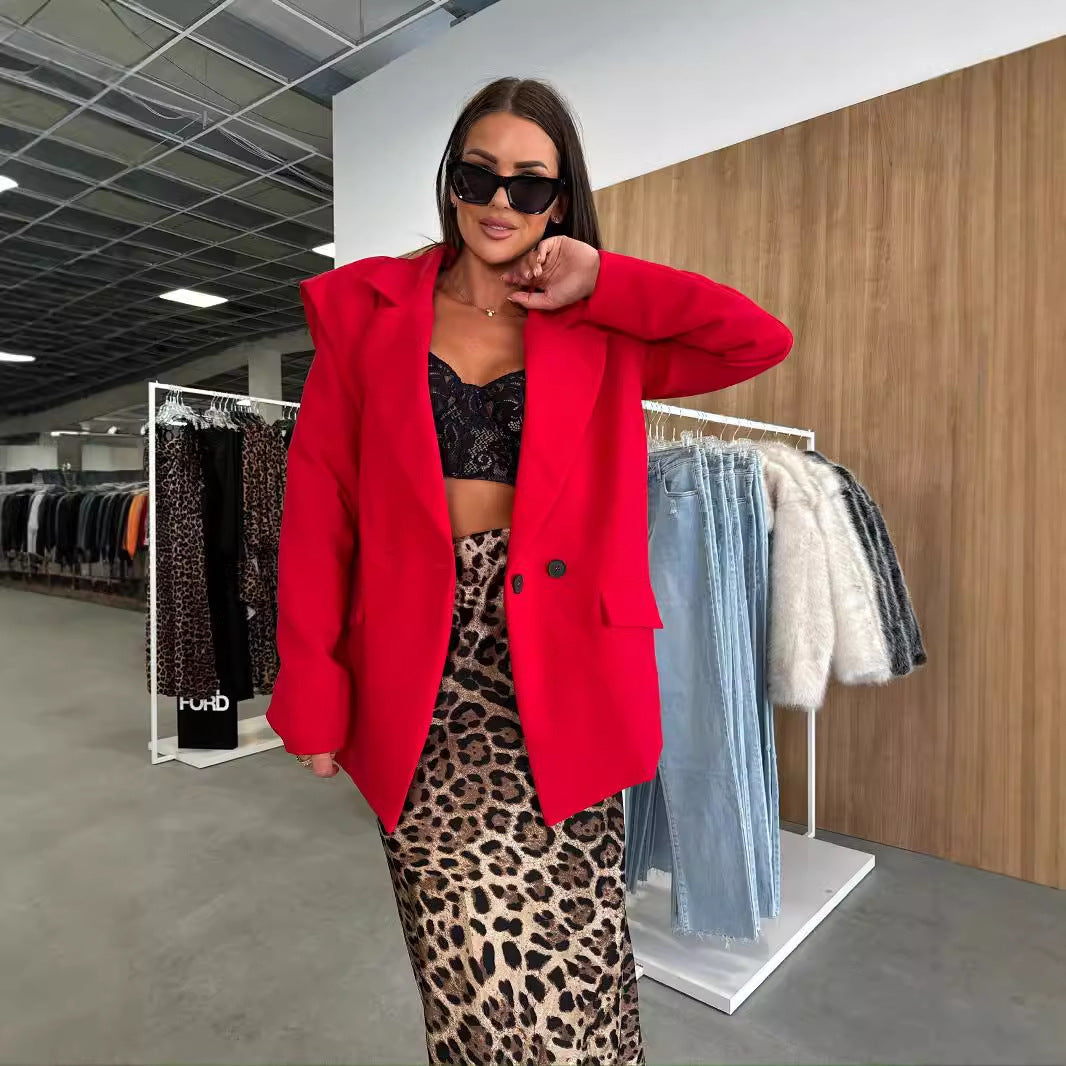 ChicForm Mini Blazer Coat