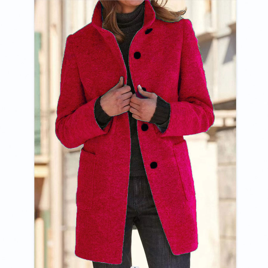 NobleStitch Woolen Coat