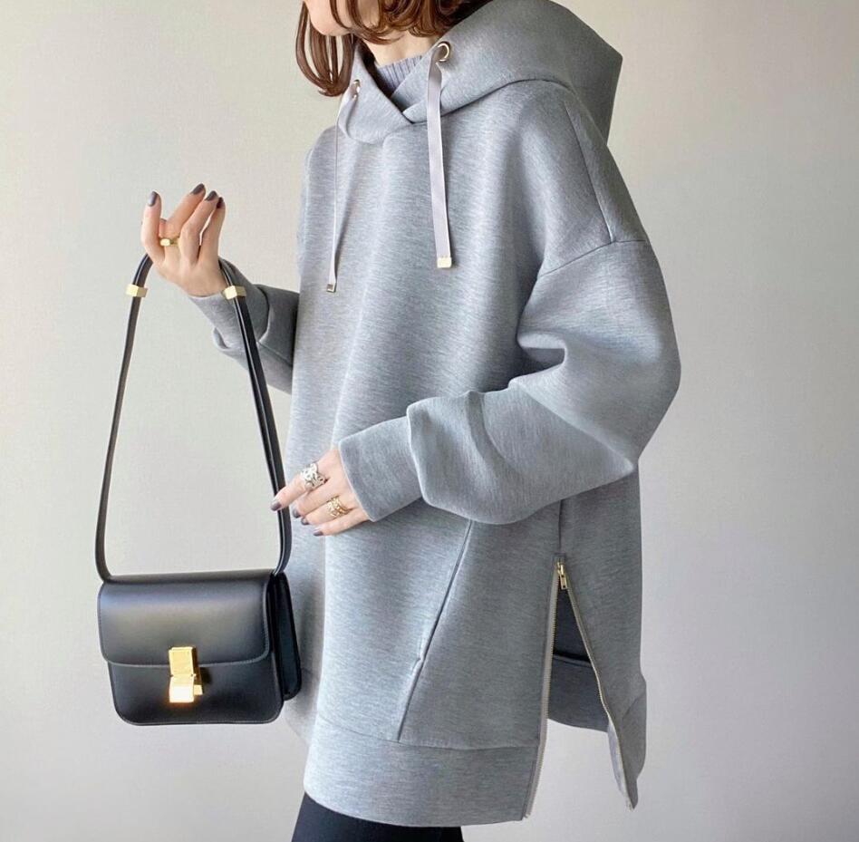 SleekZip Hooded Sweater