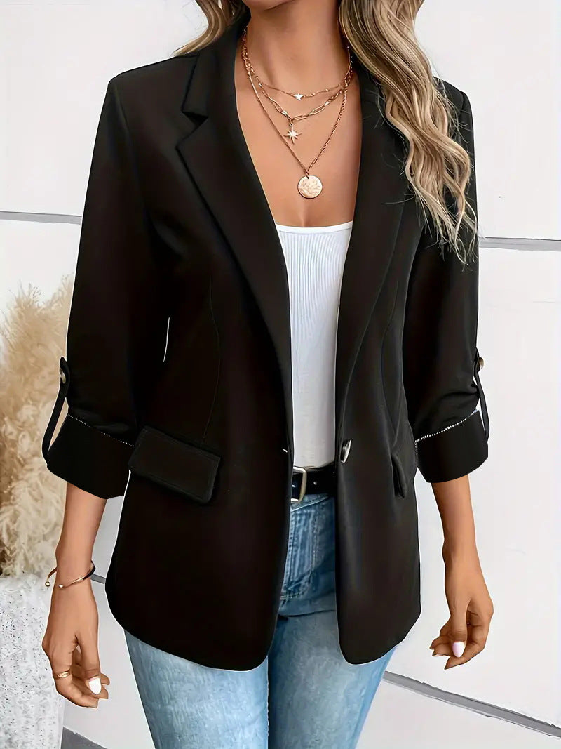 Eterna Chic Long Sleeve Coat