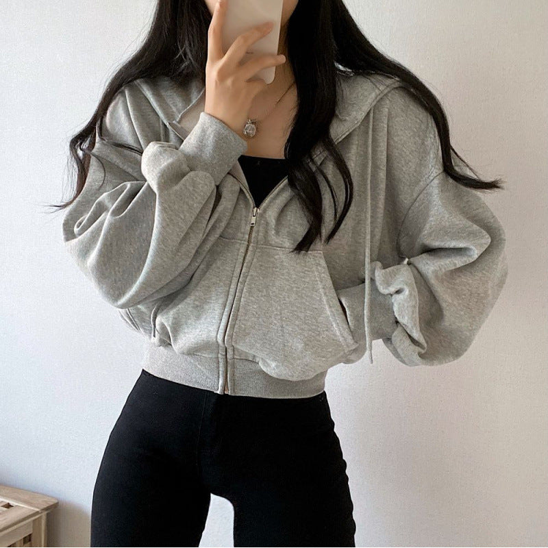 Minimal Niche Drawstring Hoodie