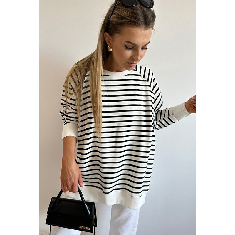 LineaLuxe™ StripeEase Sweater