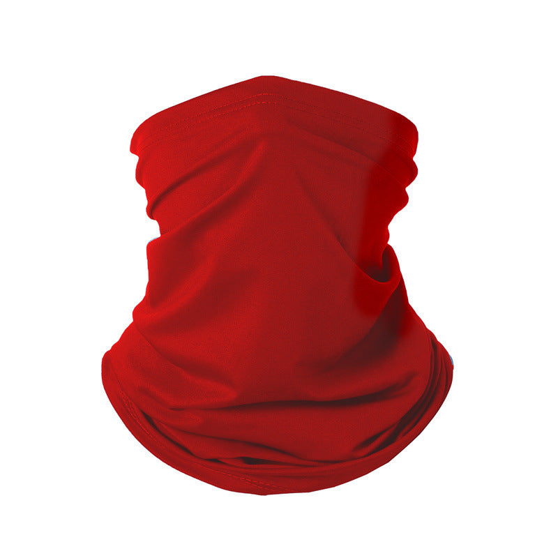 Cycling Sunscreen Mask Ice Silk Headscarf