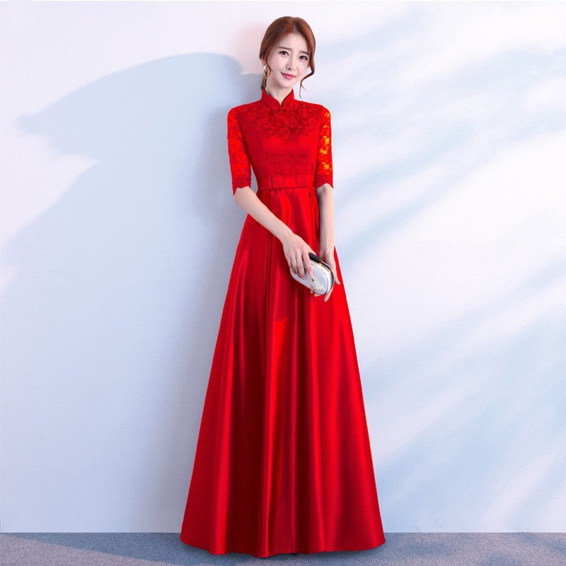 Noir Élan Gown