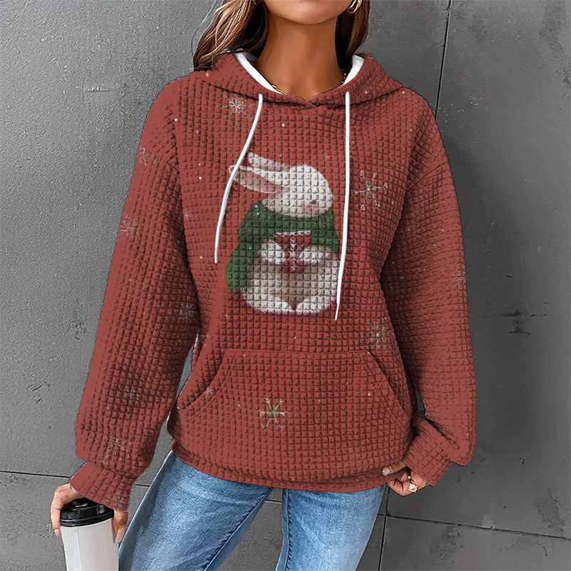CozyWaffle Hooded Sweater