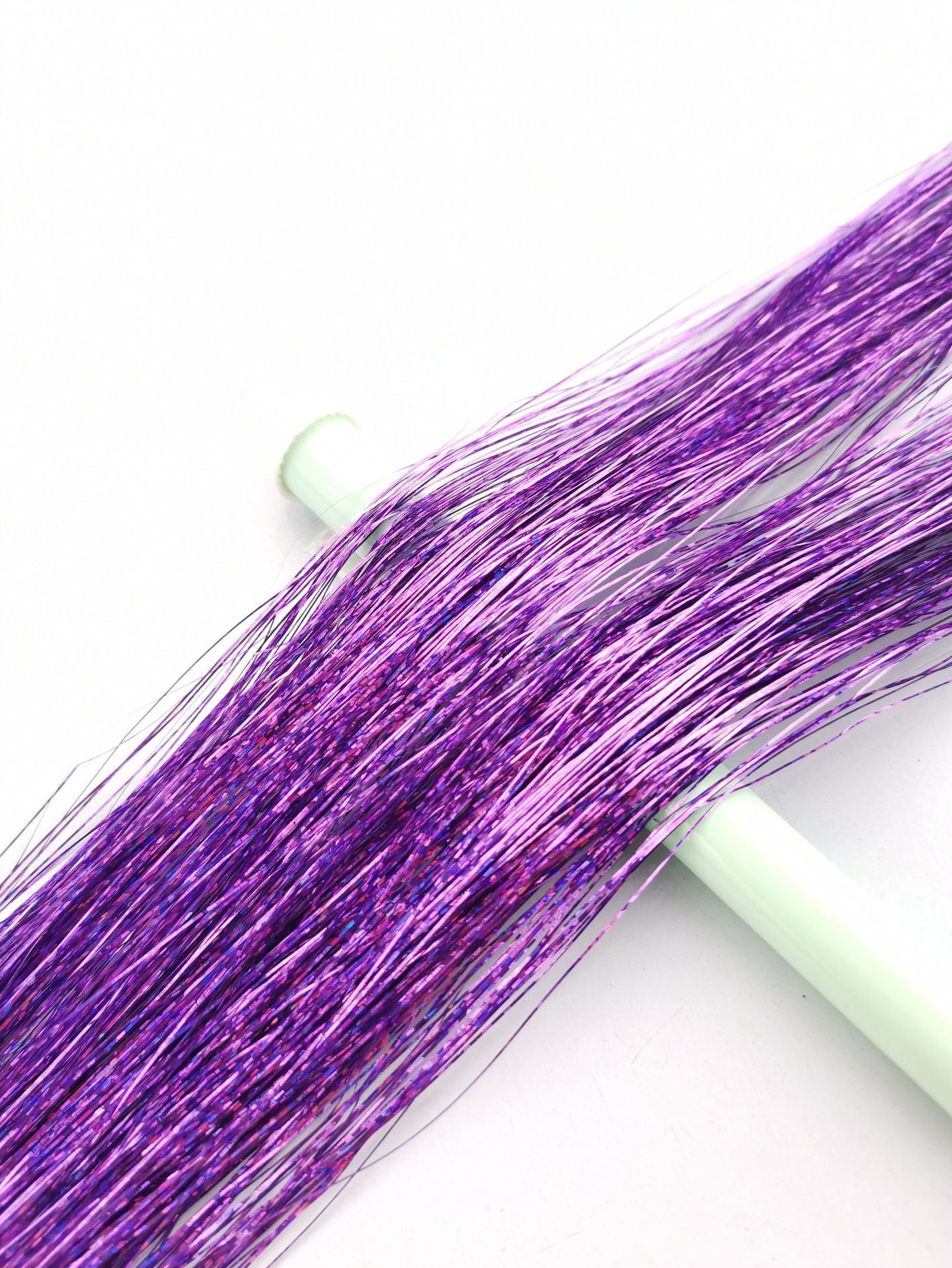 Colorful Silk Pet Silk Color Wig Set Suit