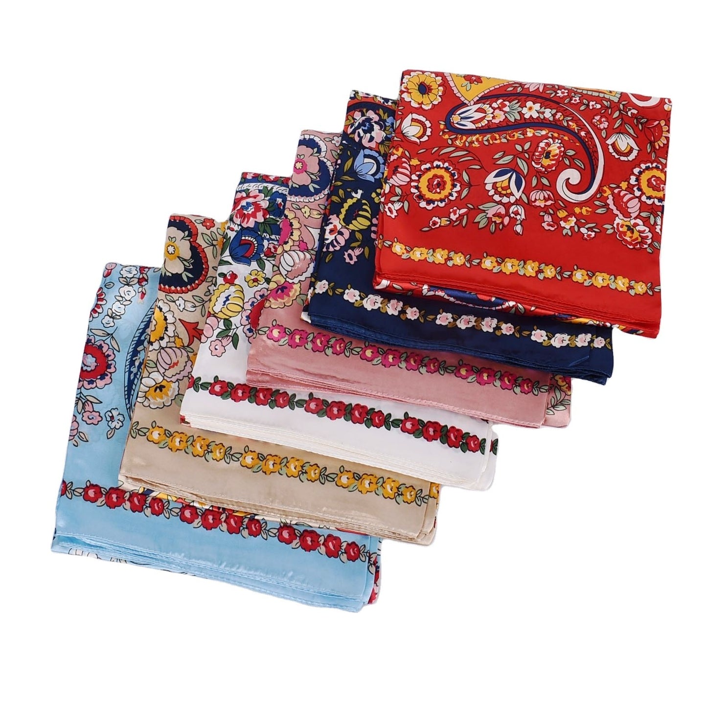 Cashew Printed Silk Scarf Xinjiang Large Kerchief
