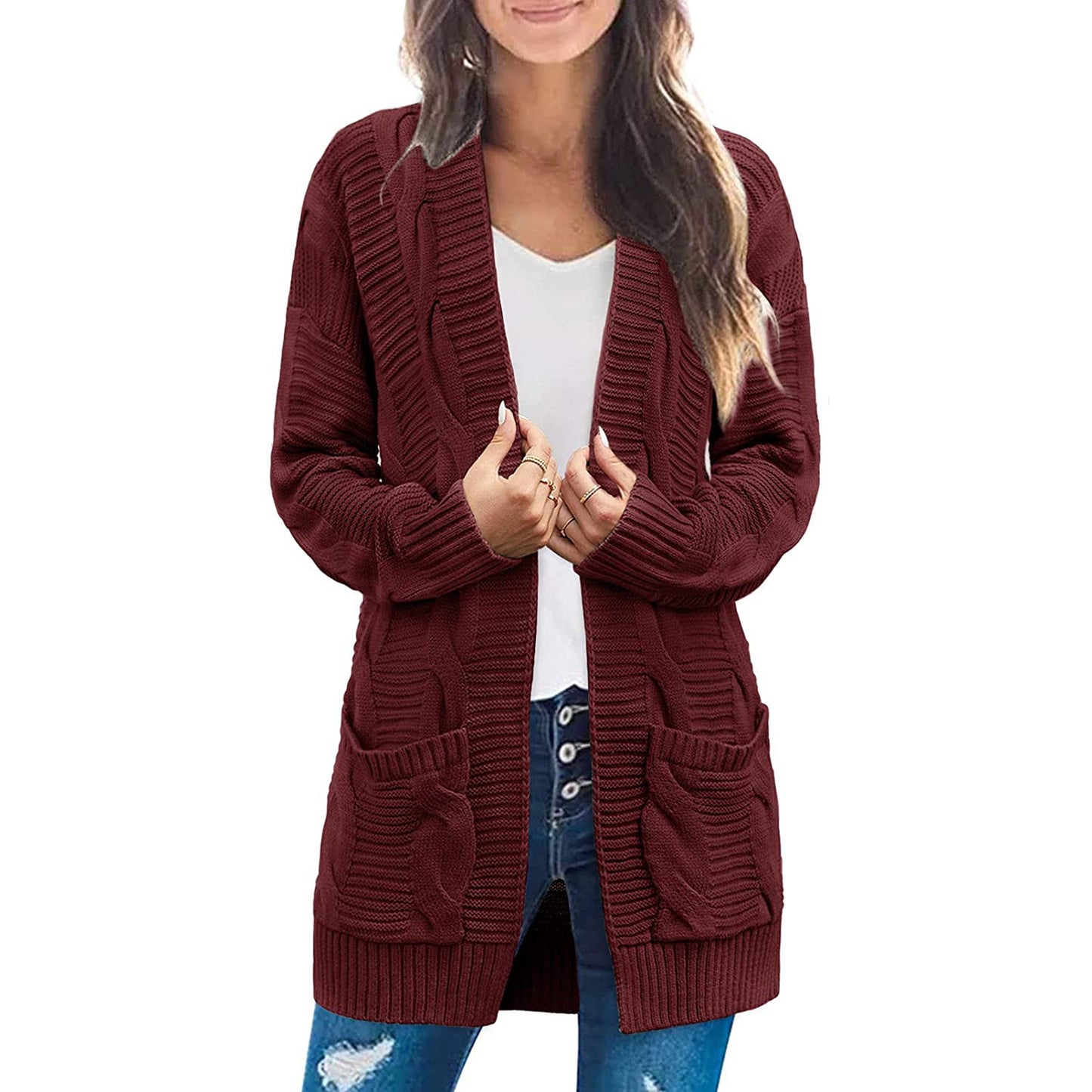 Brayla Twist Knit Coat