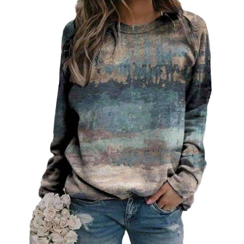MeadowView Floral Pullover