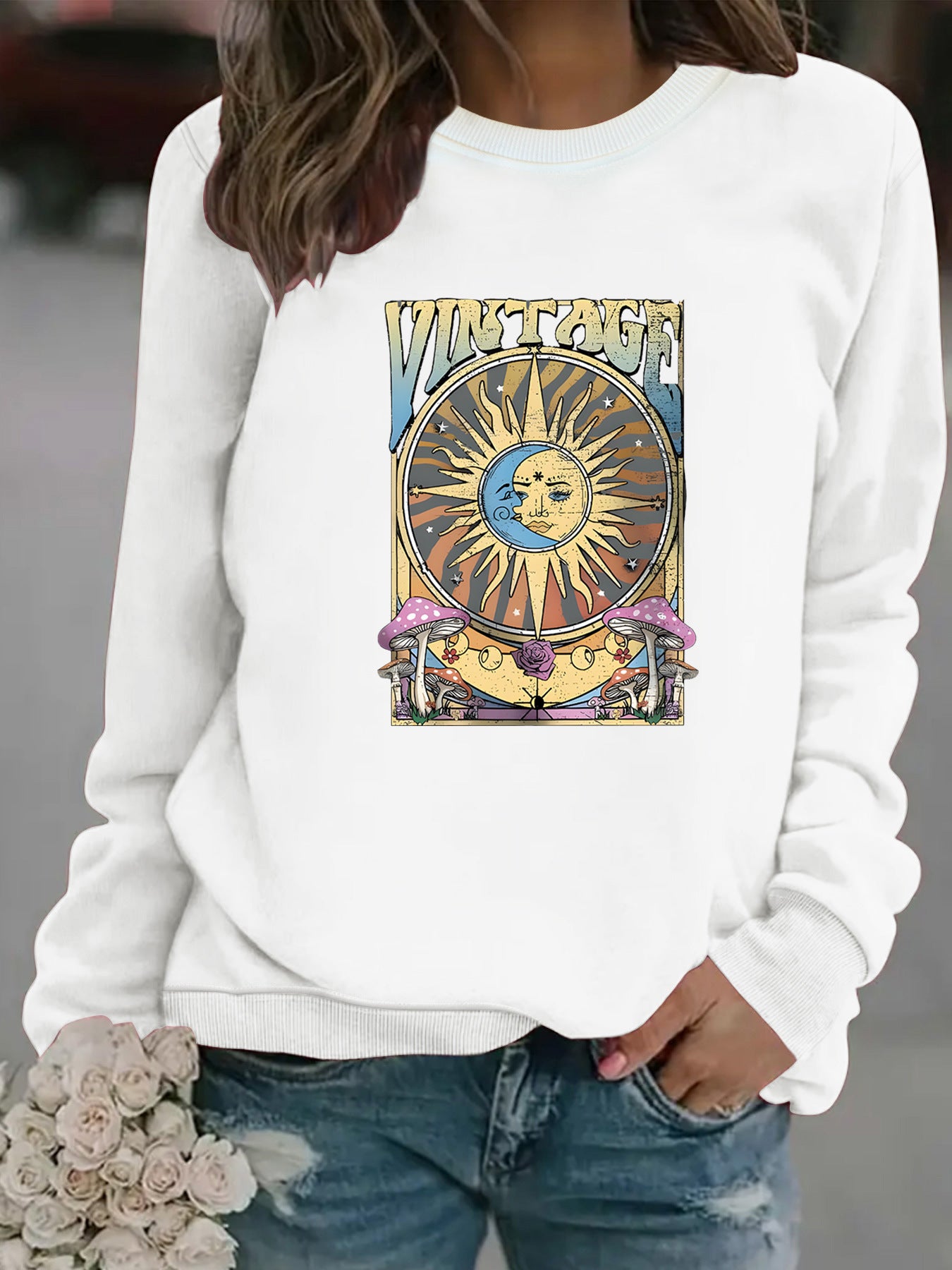 CelestiWear Sun & Moon Pullover