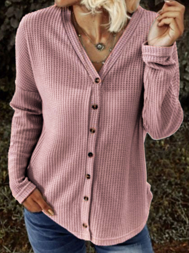 RetroWeave Hollow Knit Cardigan