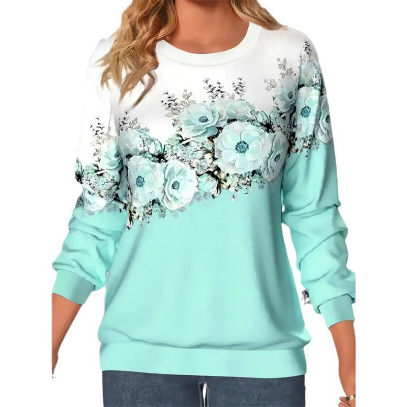 FloraGlow 3D Pullover