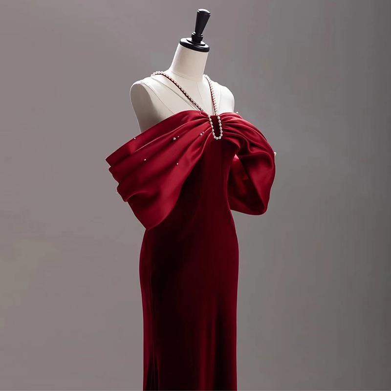 Velour Siren Gown