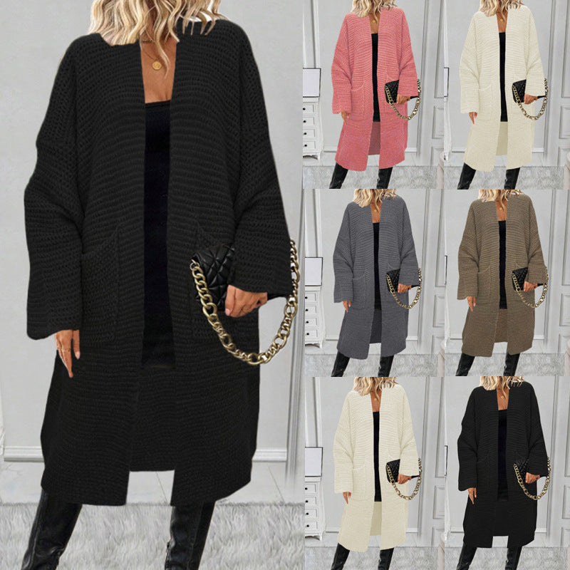 ChunkyCharm Oversized Knit Cardigan
