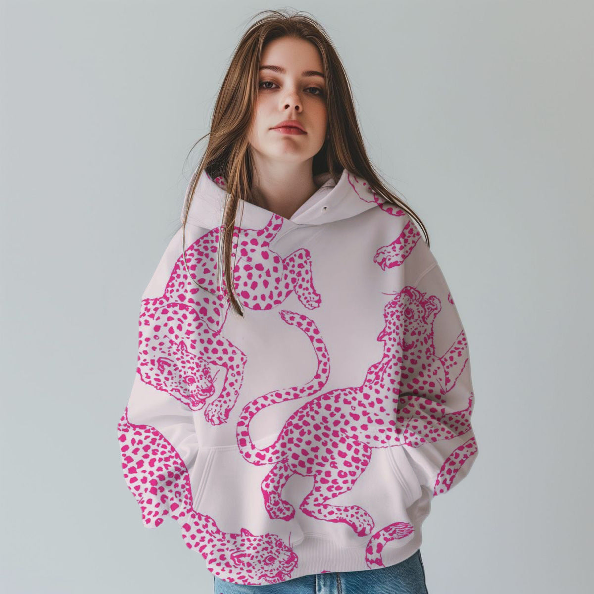 WildVision 3D Leopard Sweater
