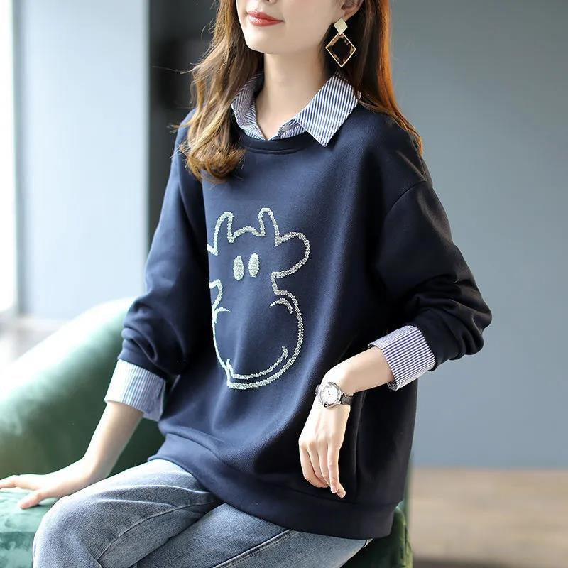 LayerLuxe Faux-Two Sweater
