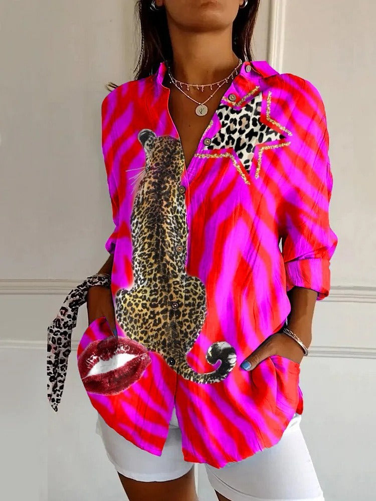 DimensionMuse Printed Top