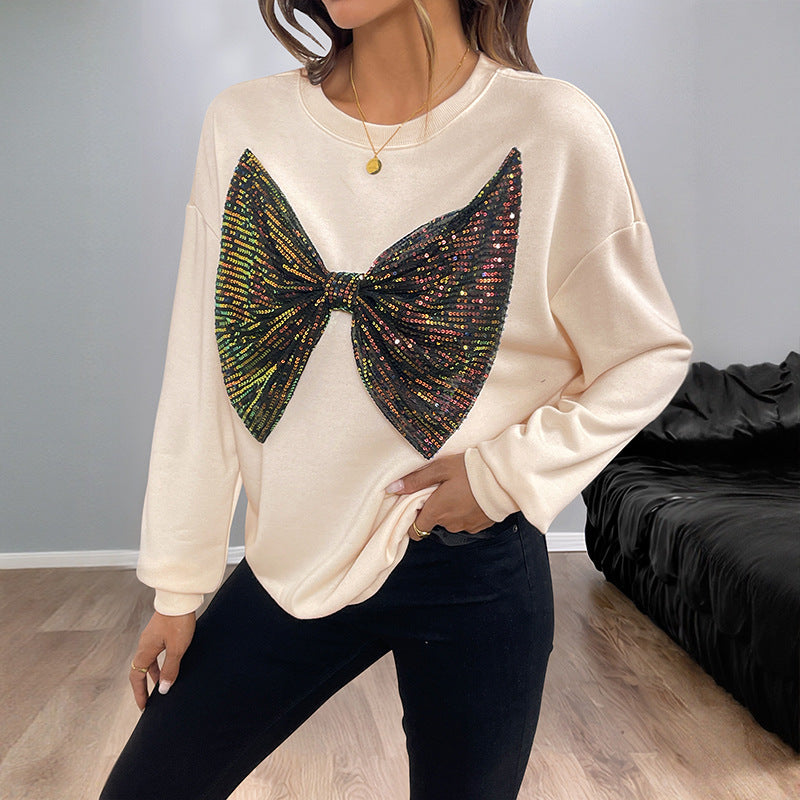 GlimmerBow Crew Pullover